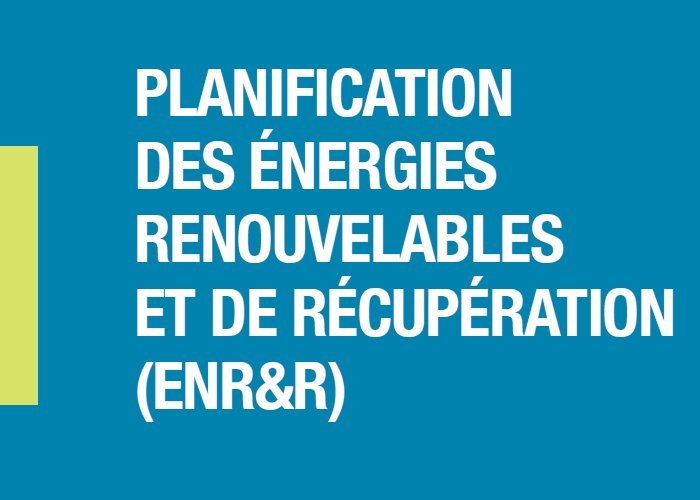 Planification des énergies renouvelables de récupération
