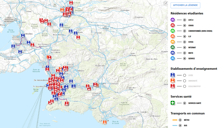 Cartographie interactive