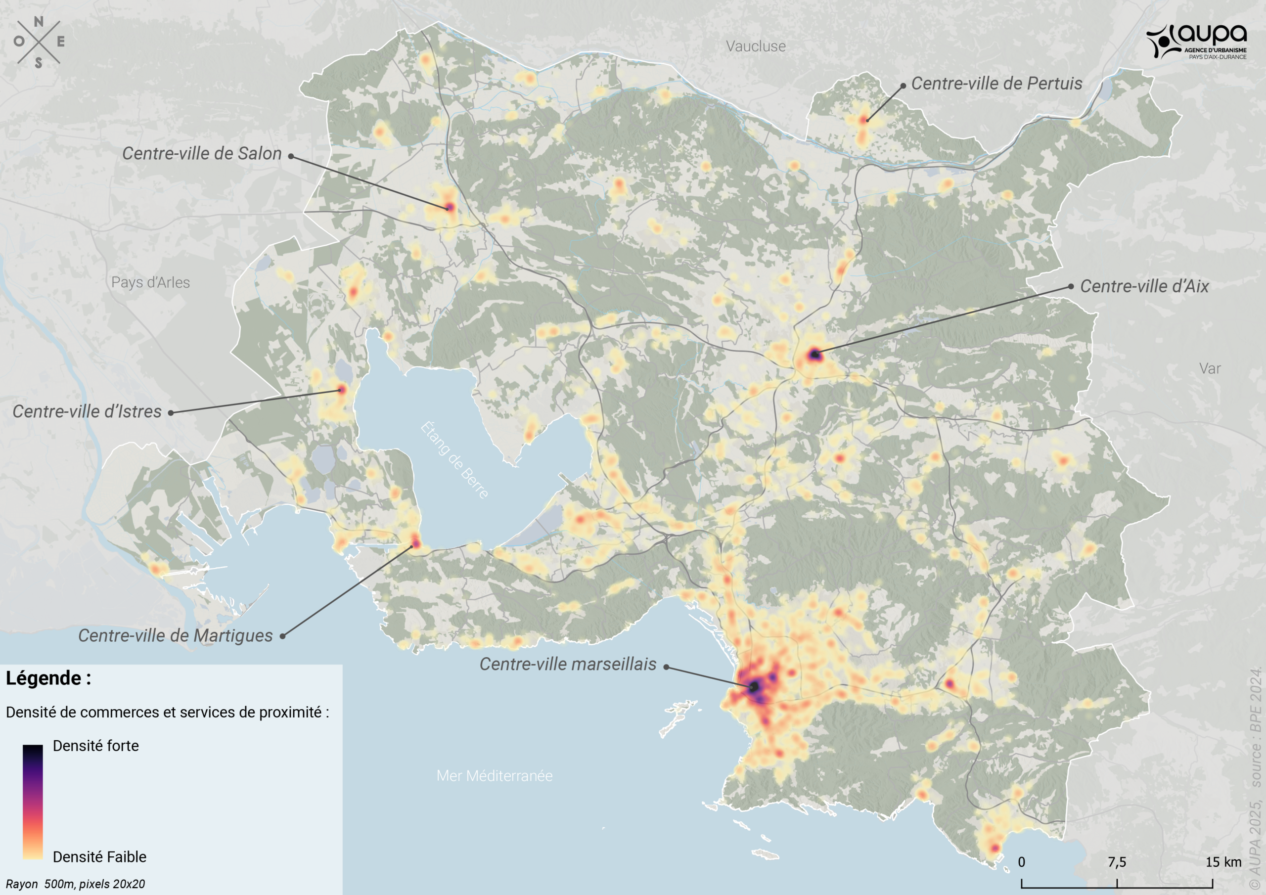 carte de chaleur commerces prox finie carte de chaleur des commerces et services de proximité dans la métropole Aix-Marseille-Provence