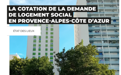 La cotation de la demande de logement social en Provence-Alpes-Côte d’Azur