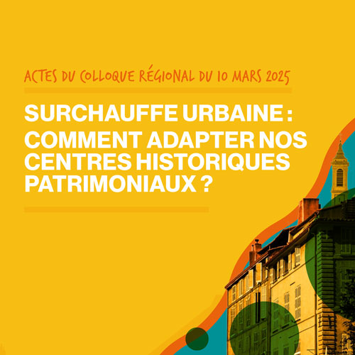 visuel colloque surchauffe urbaine